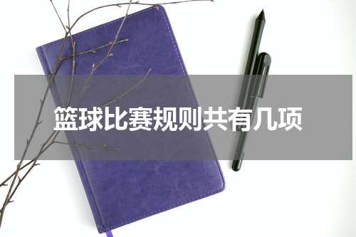 篮球比赛规则共有几项