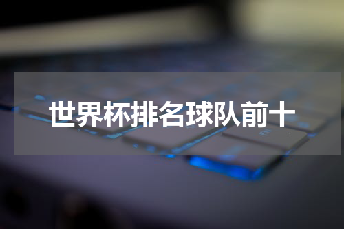 世界杯排名球队前十