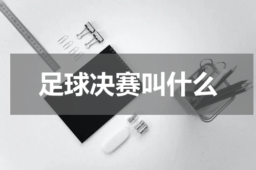 足球决赛叫什么