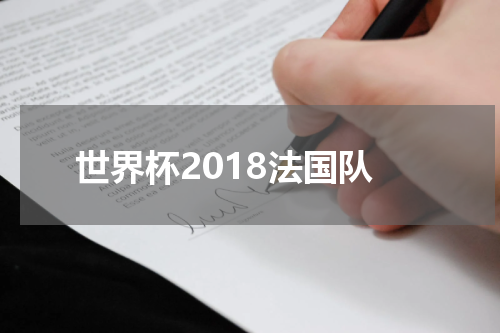 世界杯2018法国队