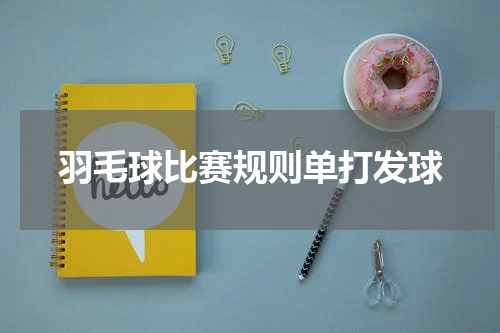 羽毛球比赛规则单打发球