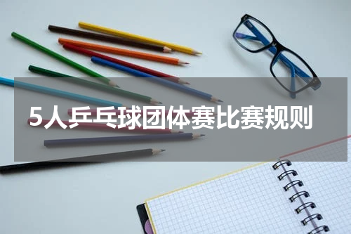 5人乒乓球团体赛比赛规则