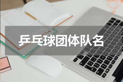 乒乓球团体队名