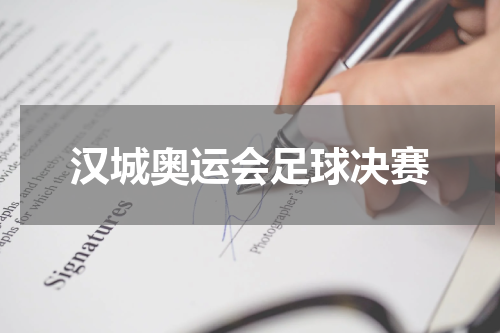 汉城奥运会足球决赛