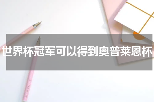 世界杯冠军可以得到奥普莱恩杯