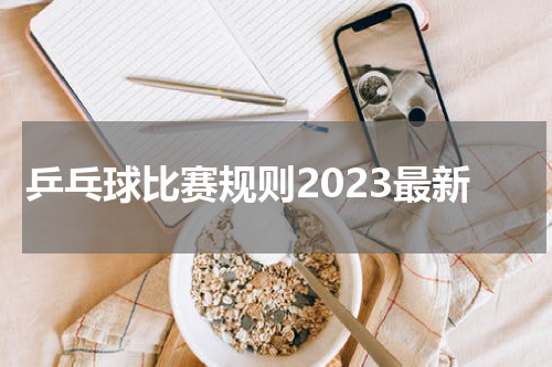乒乓球比赛规则2023最新