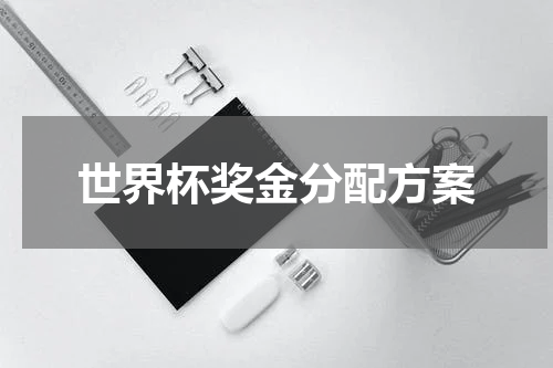 世界杯奖金分配方案