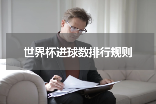 世界杯进球数排行规则