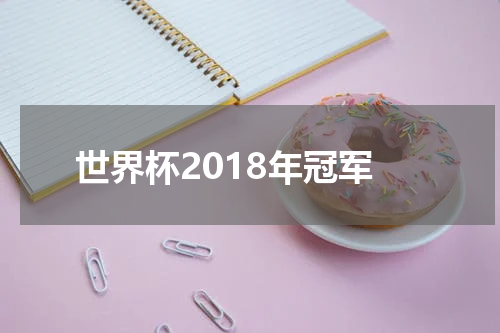 世界杯2018年冠军