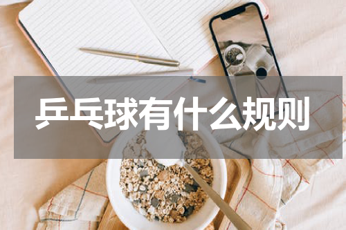 乒乓球有什么规则