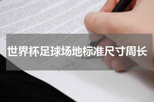 世界杯足球场地标准尺寸周长