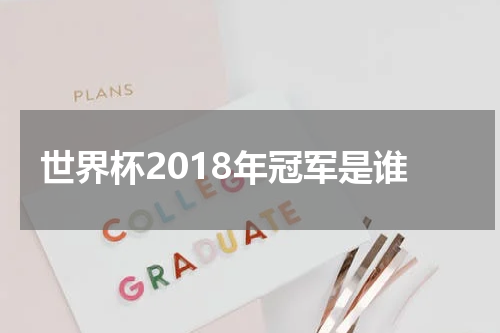 世界杯2018年冠军是谁