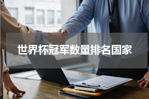 世界杯冠军数量排名国家