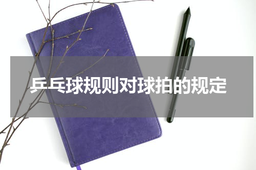 乒乓球规则对球拍的规定
