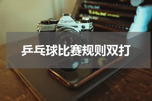 乒乓球比赛规则双打