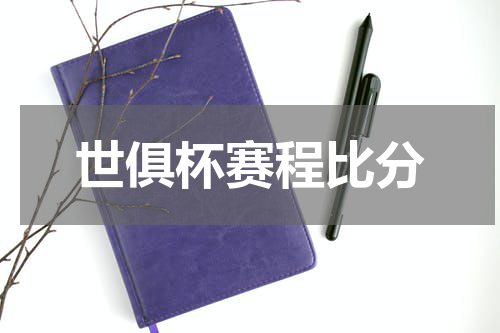 世俱杯赛程比分