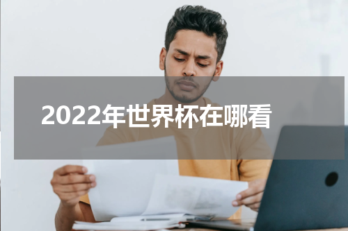 2022年世界杯在哪看