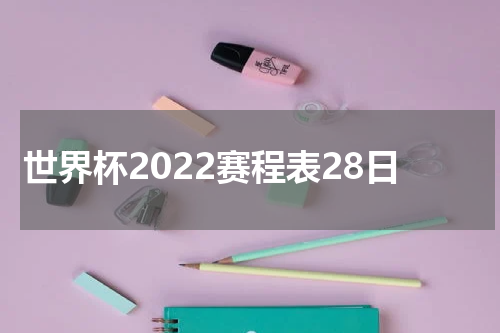 世界杯2022赛程表28日