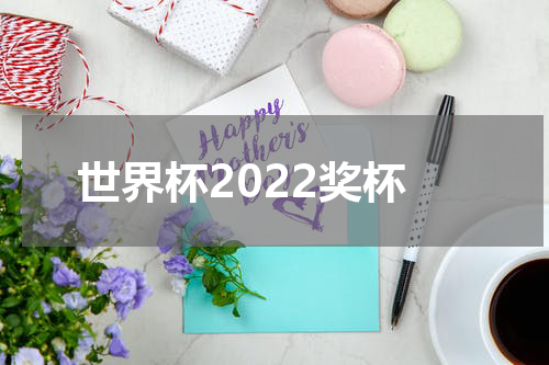 世界杯2022奖杯