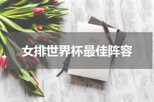 女排世界杯最佳阵容