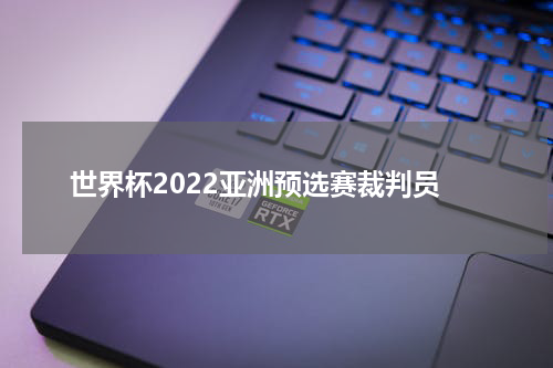 世界杯2022亚洲预选赛裁判员