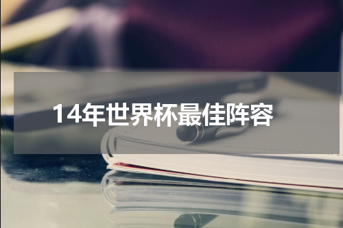 14年世界杯最佳阵容