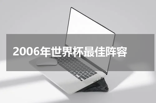 2006年世界杯最佳阵容