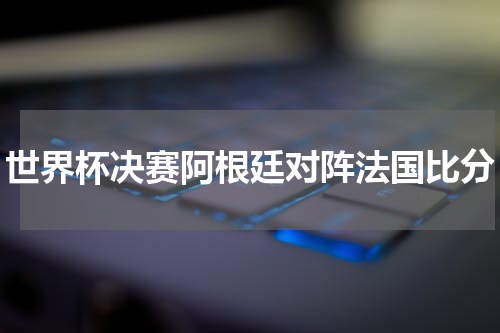 世界杯决赛阿根廷对阵法国比分