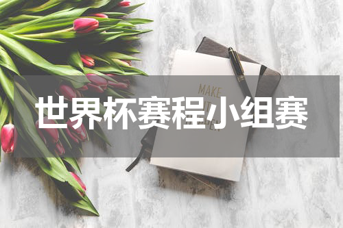 世界杯赛程小组赛
