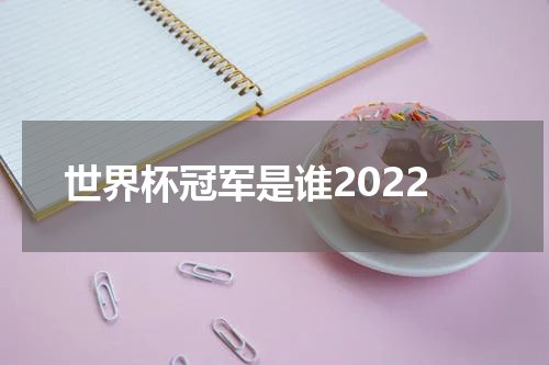 世界杯冠军是谁2022