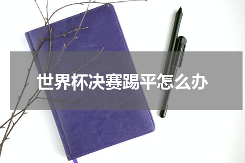 世界杯决赛踢平怎么办