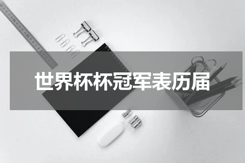 世界杯杯冠军表历届