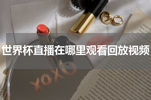 世界杯直播在哪里观看回放视频