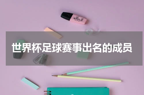 世界杯足球赛事出名的成员