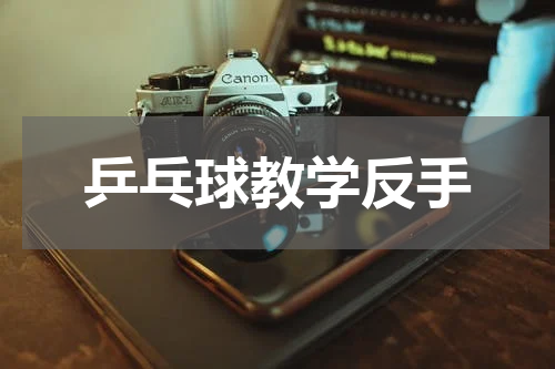 乒乓球教学反手