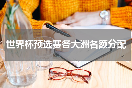 世界杯预选赛各大洲名额分配