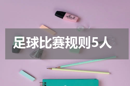 足球比赛规则5人