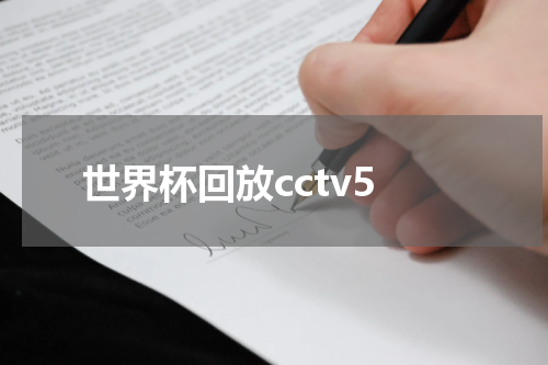 世界杯回放cctv5