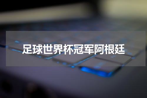 足球世界杯冠军阿根廷