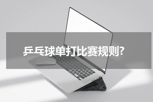 乒乓球单打比赛规则?