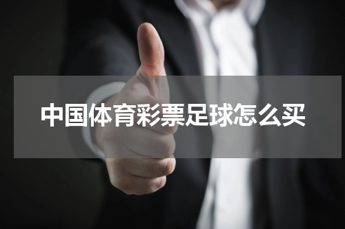 中国体育彩票足球怎么买