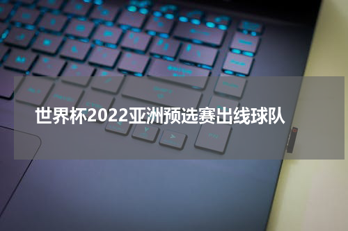 世界杯2022亚洲预选赛出线球队