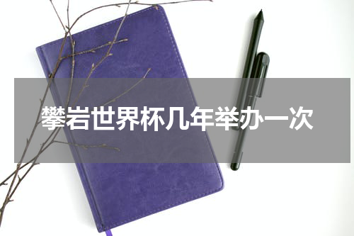 攀岩世界杯几年举办一次