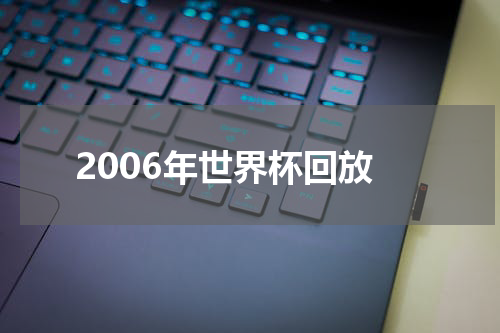 2006年世界杯回放