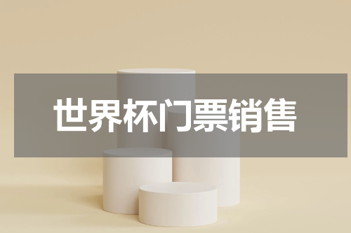 世界杯门票销售