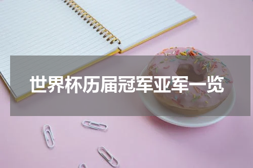 世界杯历届冠军亚军一览