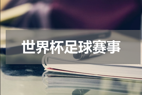 世界杯足球赛事