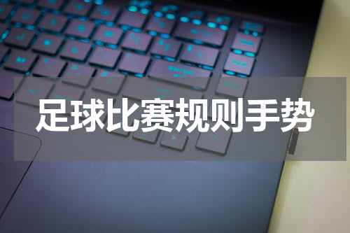 足球比赛规则手势