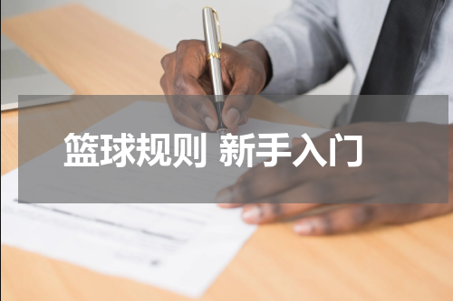 篮球规则 新手入门