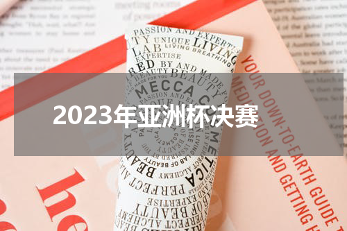 2023年亚洲杯决赛